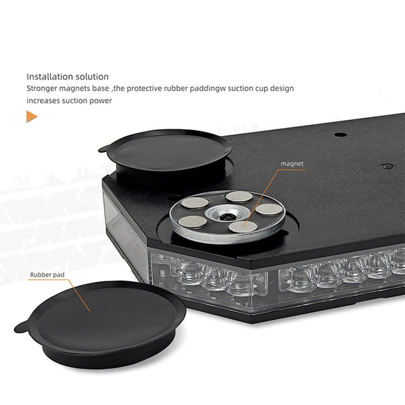 Sakerplus LED Flashing Strobe Light Bar