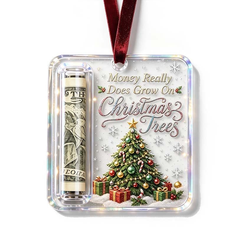 Christmas Cash Gift Ornament