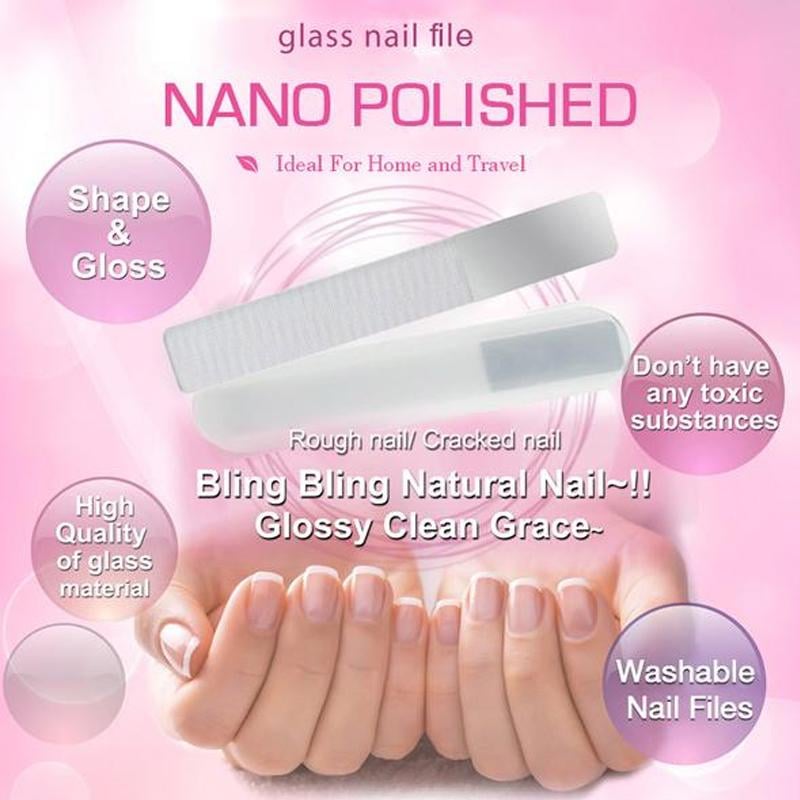 Nano Polished Glass Nail File