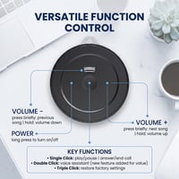 Sakerplus® Portable Magnetic Wireless Bluetooth Speaker