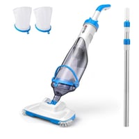 3in1Cordless Rechargeable Powerful Motor Swimming Pool Vacuum Cleaner