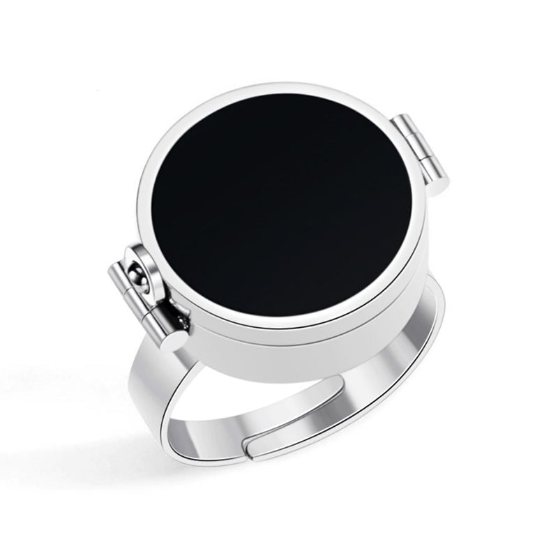 Lip balm, lipstick, and ring storage