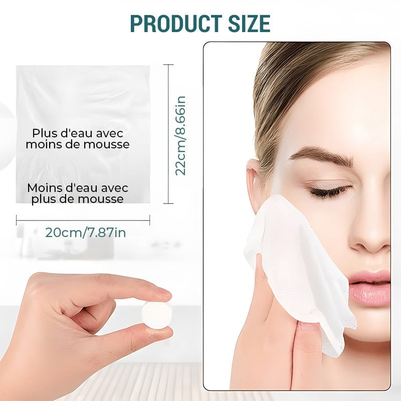 ✨ Compressed Towel Tablets