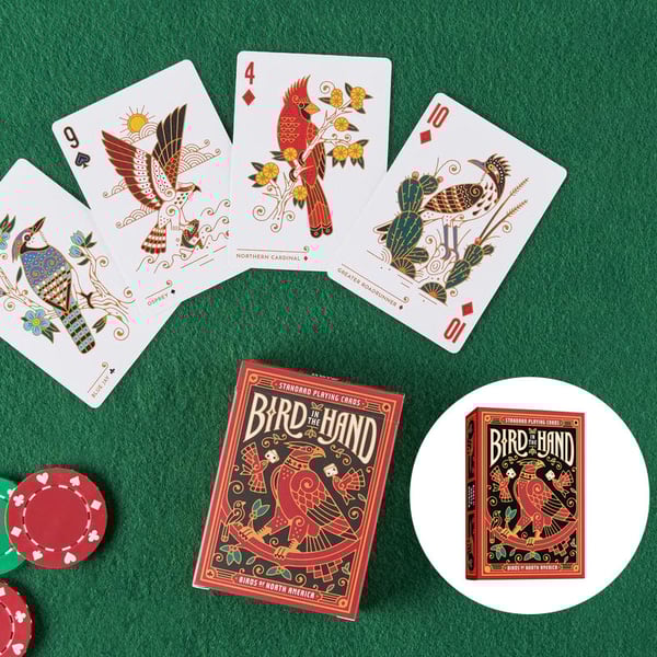 North American Birds Playing Cards