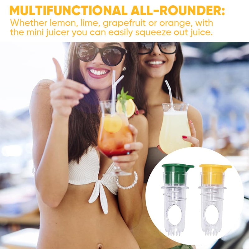 Mini manual fruit juicer