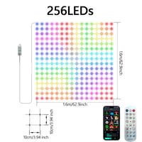 RGBIC Smart Net Lights With App And Remote Control