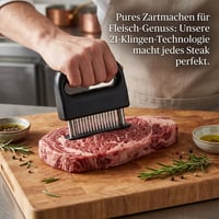 Professioneller Fleischzartmacher mit Federung
