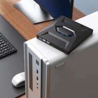 7-in-1 Externes USB-DVD-Laufwerk & Blu-ray-Player