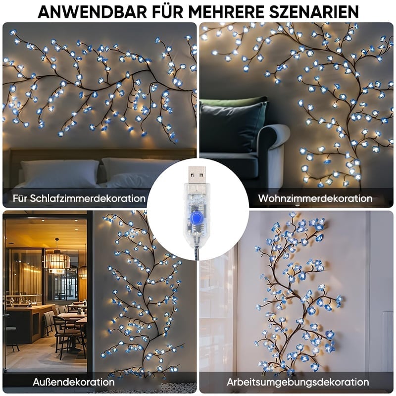 🌸 Kirschblüten-Lichterkette