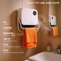 Sakerplus® Infrared Wall Mounted Electric Heater