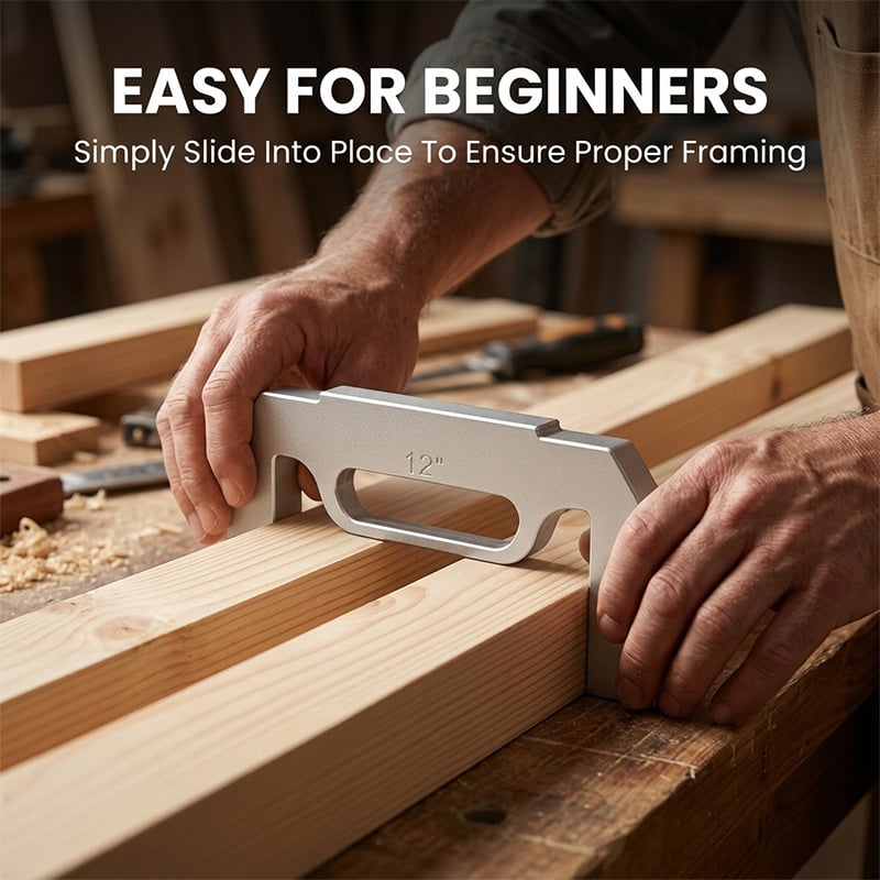 Precision Aluminum Stud Framing Tool