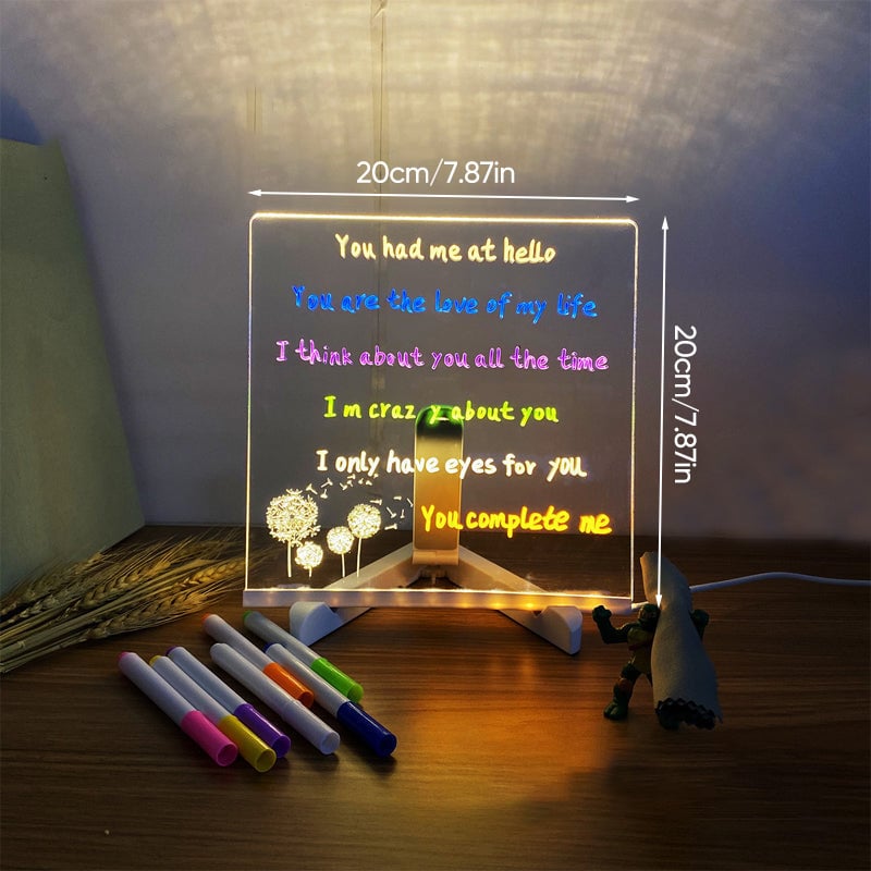 LED Note Board With Colors