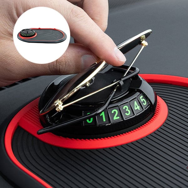 Multifunctional 4-in-1 car phone anti-slip mat