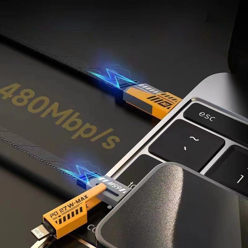 UPSELL 4 in 1 PD 65W Fast Charging Cable