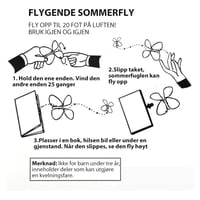 Magiske flygende sommerfugler