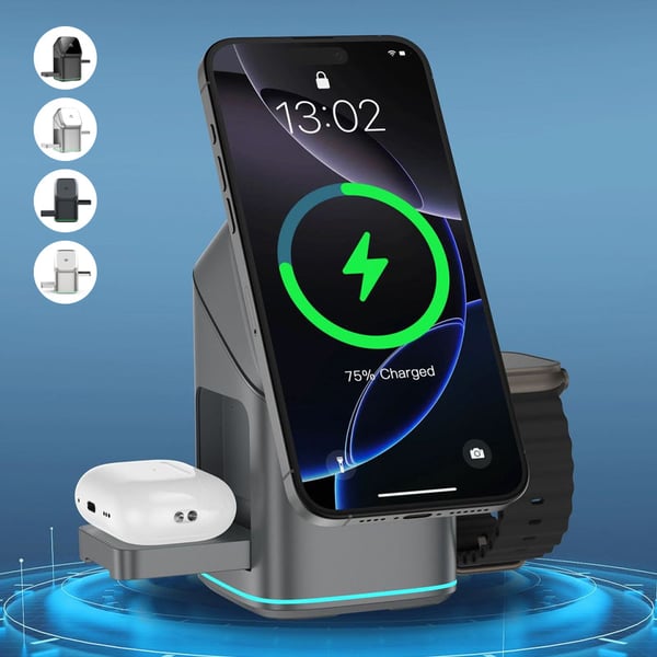 3-in-1 Wireless Fast Charging Charger