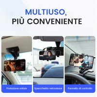 Portacellulare universale da cruscotto per auto