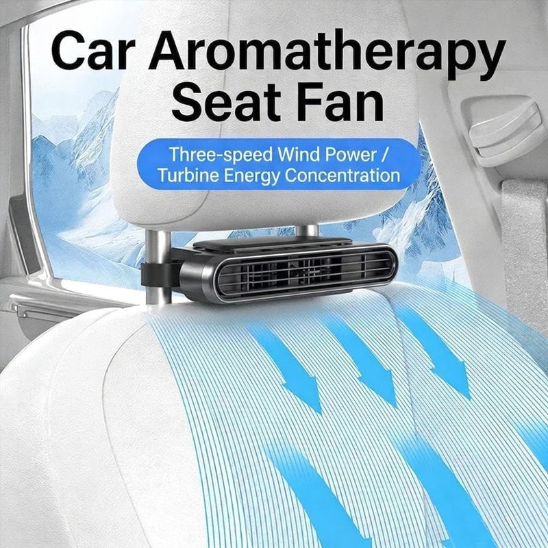 Sakerplus® Portable Car Seat Cooling Fan