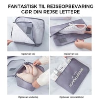 Oppbevaringspose for sortering av klær 6/7 deler sett