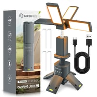 SakerPlus Camping Lantern with Four Led Lamps