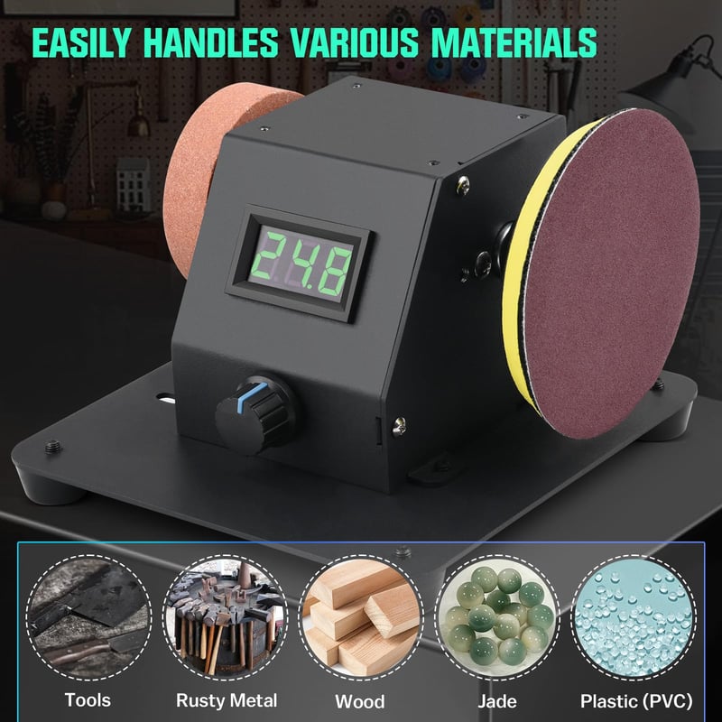 Saker 4-in-1 Table Saw and Polishing Machine