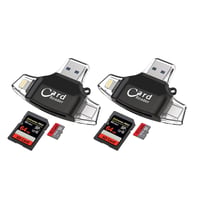 Multi-Port 4 i 1 Universal SD TF-kortleser