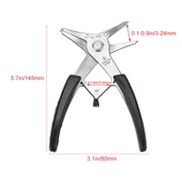 2-i-1 Snap ring tång
