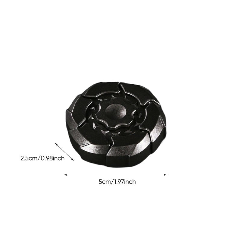Magnetic Fidget Spinner with Transforming Armor
