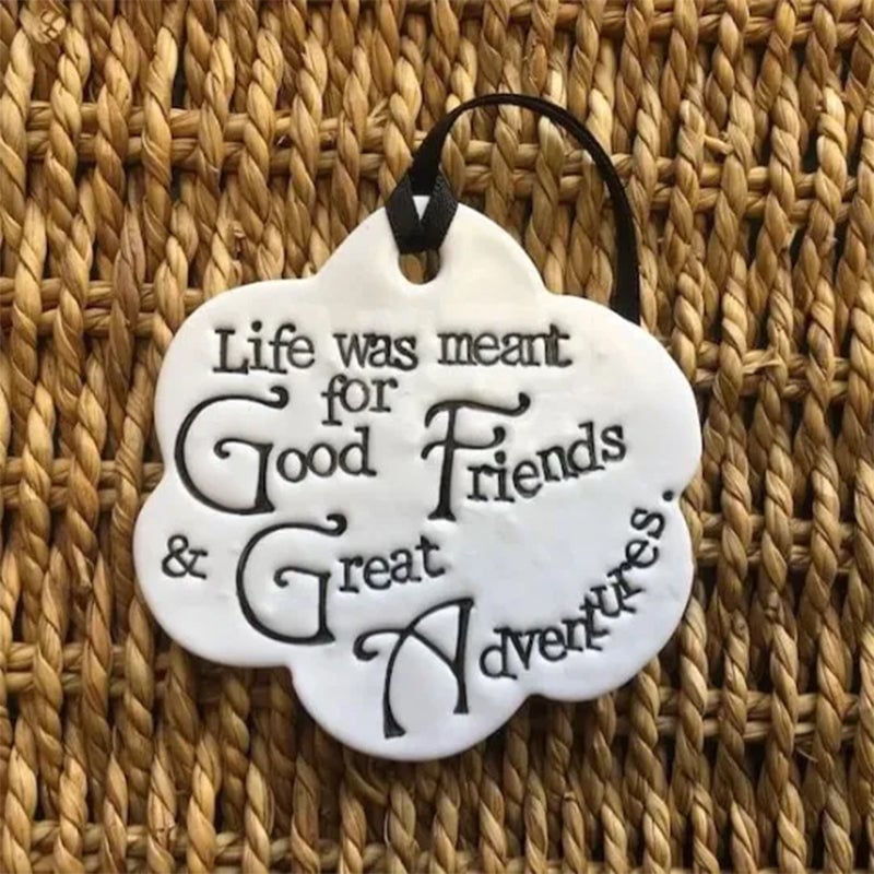 🌺🌺Tonblumen-Freundschaftsornamente – das beste Weihnachtsgeschenk🌺🌺