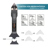3 in 1 Silikonentferner Set Dichtungs Werkzeugsatz