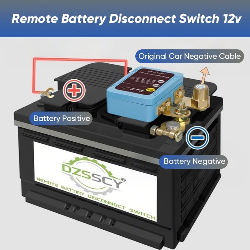 Vehicle power cutoff switch