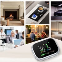 🛡️6-in-1 Combustible Gas Detector