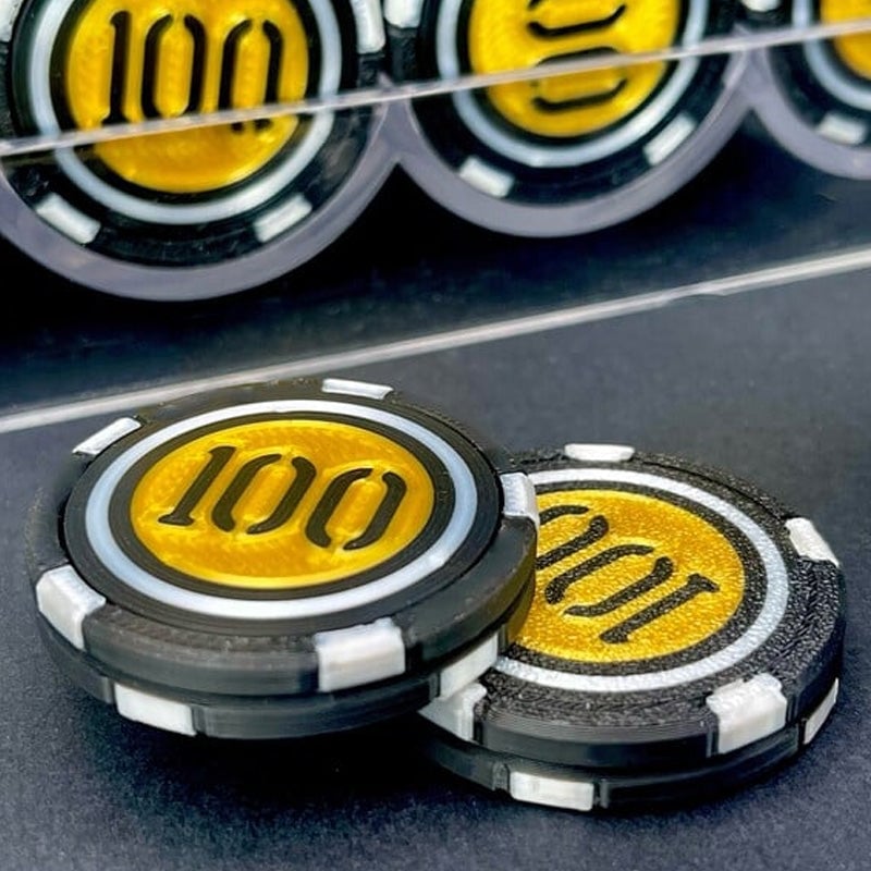 Chips Stack Magnetic Fidget Slider