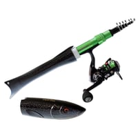 Fish-shaped telescopic rod