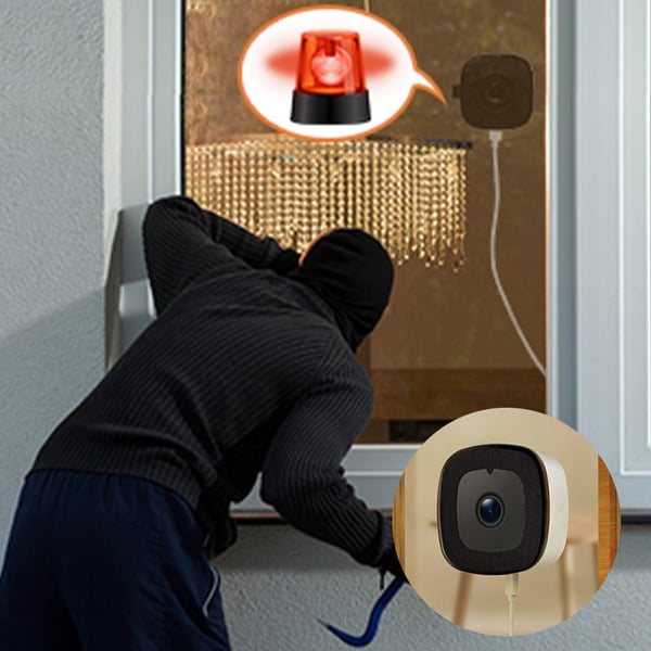 Smart WLAN-Fensterkamera 3MP mit Al-Nachtsicht