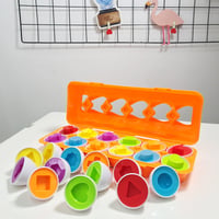 【Big Sale】Color & Shapes Matching Egg Set