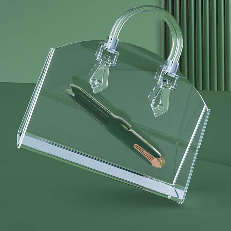 Mini anti-perm hair straightener