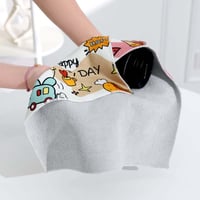 Magic Self-adhesive Cloth Protective Wrap Pouch Case Cosmetic Bag