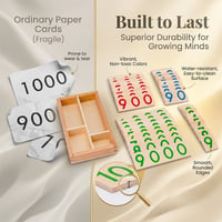 Wooden Math Operations Toy Set