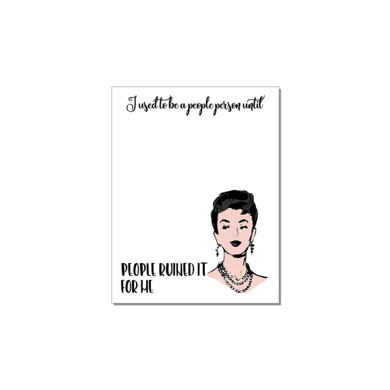 Geestige vrouwen sticky notes