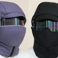 Winddichte Vollschutz-Outdoor-Maske mit Brille