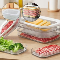 Multi-Layer Food Storage Box with Lid