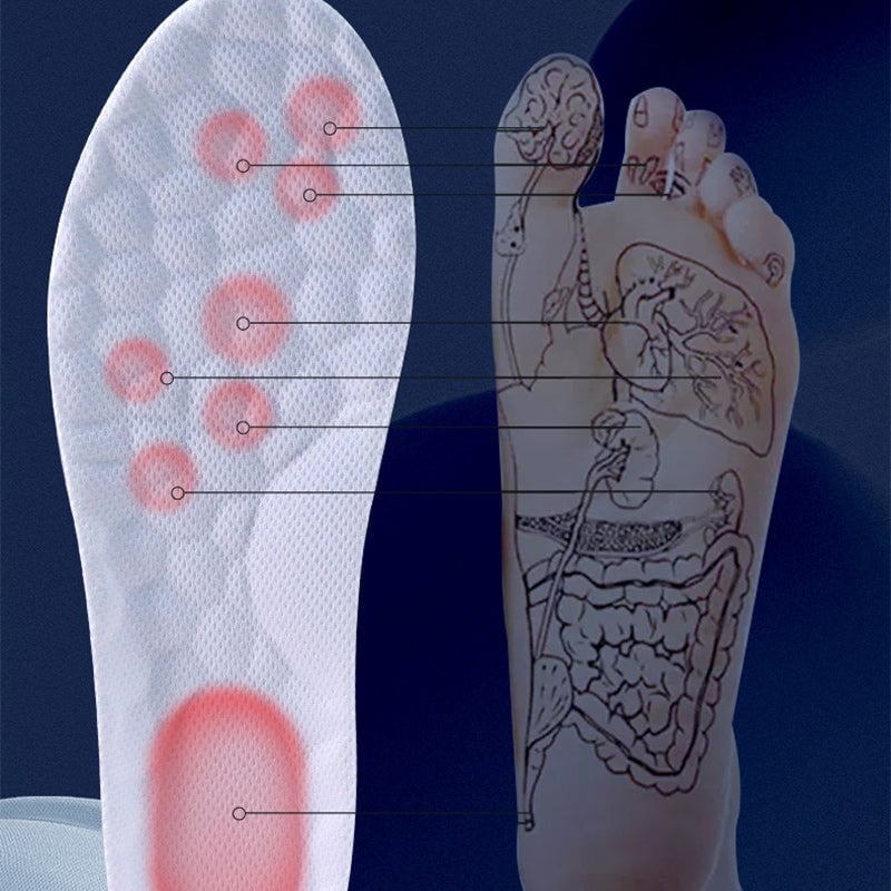 Weiche elastische atmungsaktive Schuh-Einlegesohlen