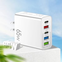 Sakerplus Multi Port Adaptor 65W Fast Charger - US Standard