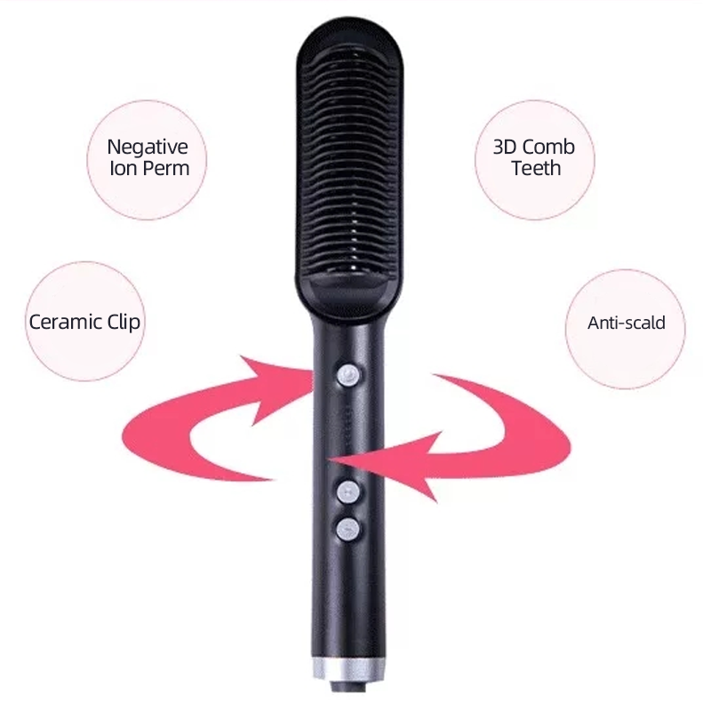 Hair Straightener Brush