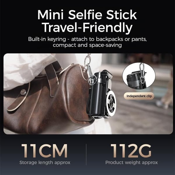 Magnetic Pocket Selfie Stick