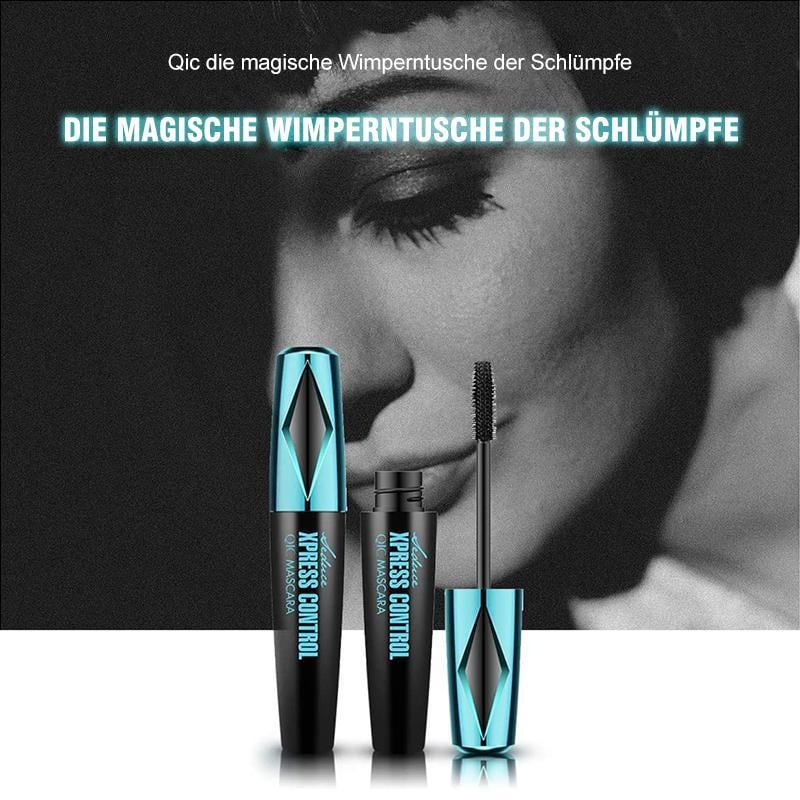 Neue 4D wasserdichte Seidenfaser dicke Verlängerungswimperntusche