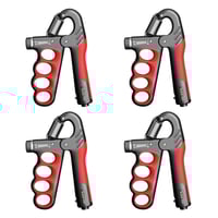 Adjustable electronic counting strength grip