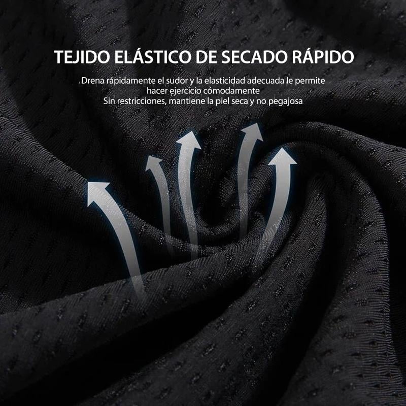 Pantalones de fitness de seda de hielo para hombre