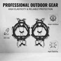 8-Claw Anti-Slip Ice Cleats for Shoes & Boots